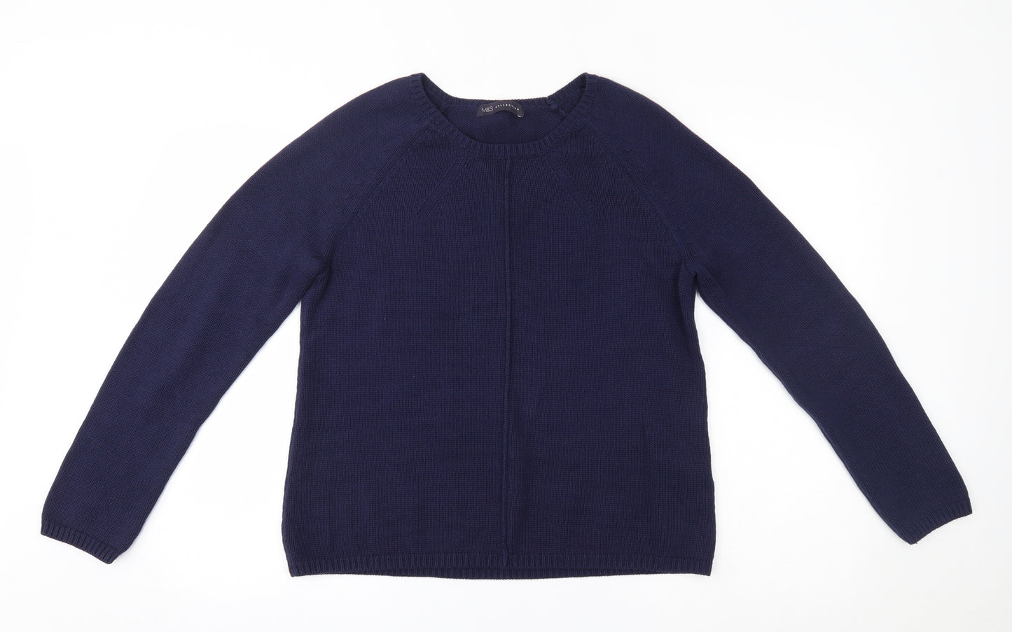 M&S Womens Blue   Pullover Jumper Size 12