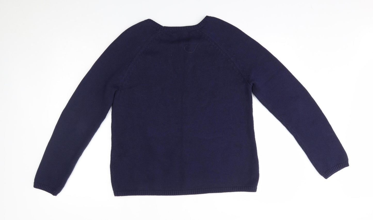 M&S Womens Blue   Pullover Jumper Size 12