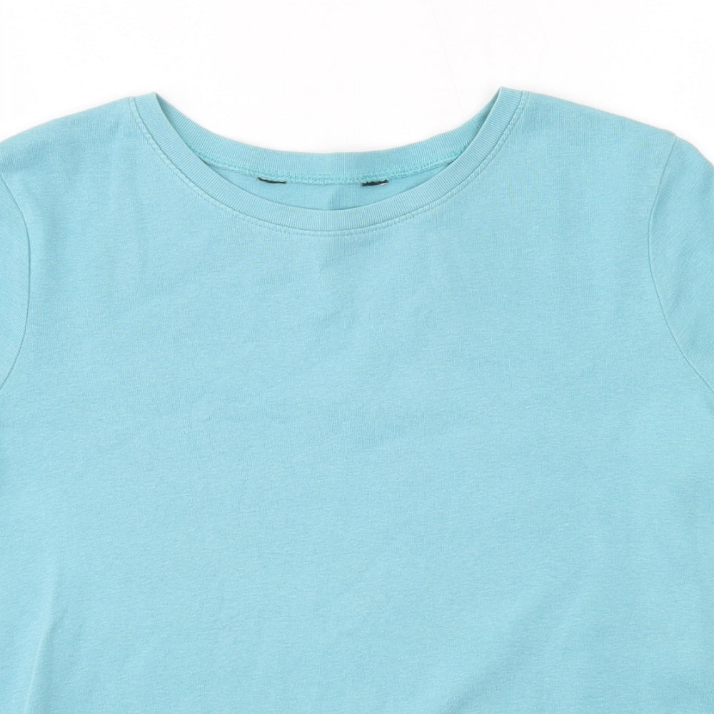 BHS Womens Blue   Basic T-Shirt Size 12
