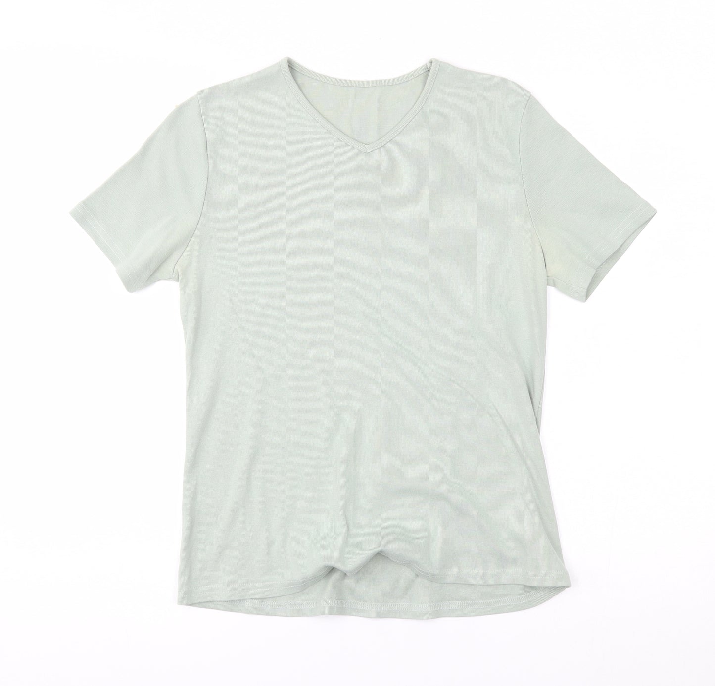 Preworn Womens Green   Basic T-Shirt Size 12