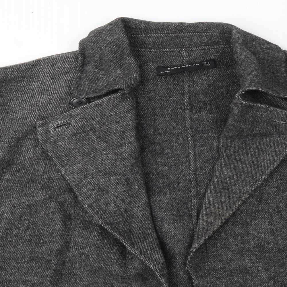 Zara Womens Grey   Jacket Blazer Size M