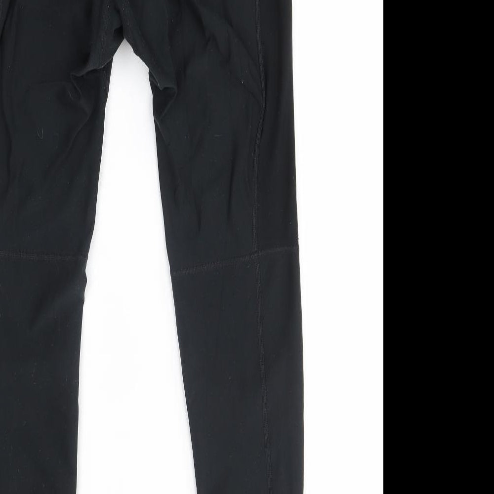 Nike Womens Black   Sweatpants Leggings Size S L27 in
