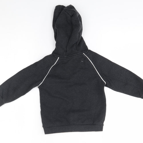 Matalan Boys Black   Pullover Hoodie Size 2-3 Years  - I'm the boss