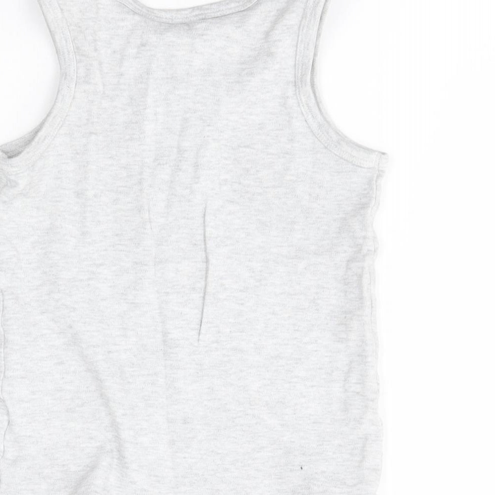 F&F Boys Grey   Basic Tank Size 5-6 Years