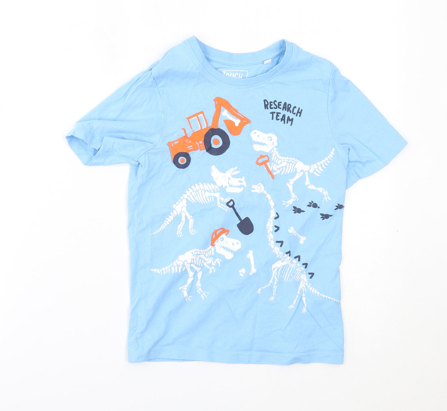 Palomino Boys Blue   Basic T-Shirt Size 8 Years  - dino