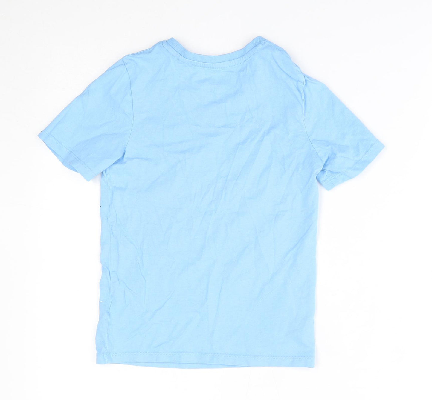 Palomino Boys Blue   Basic T-Shirt Size 8 Years  - dino