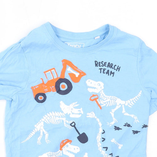 Palomino Boys Blue   Basic T-Shirt Size 8 Years  - dino