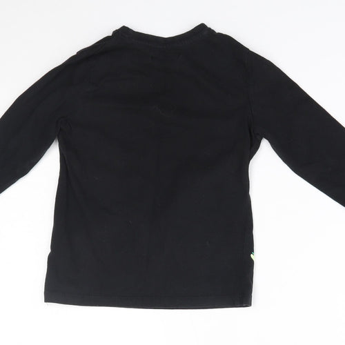 Pep&co Boys Black   Basic T-Shirt Size 3-4 Years  - polar bear