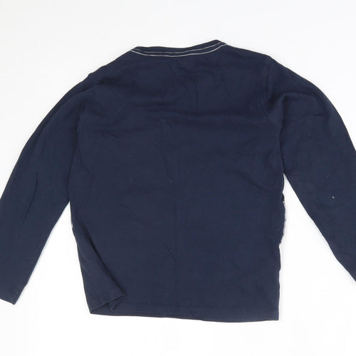 youngstyle Boys Blue   Basic T-Shirt Size 7-8 Years