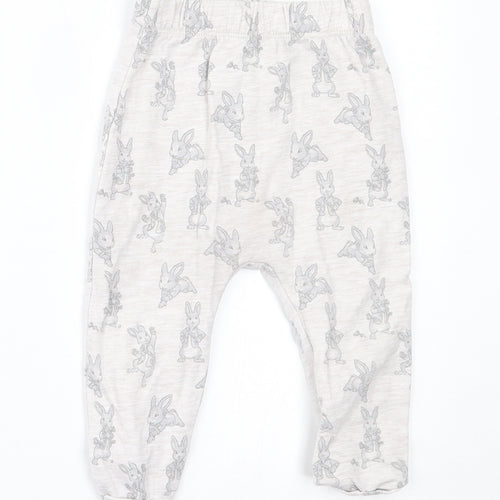 George Baby Grey   Jogger Trousers Size 12-18 Months