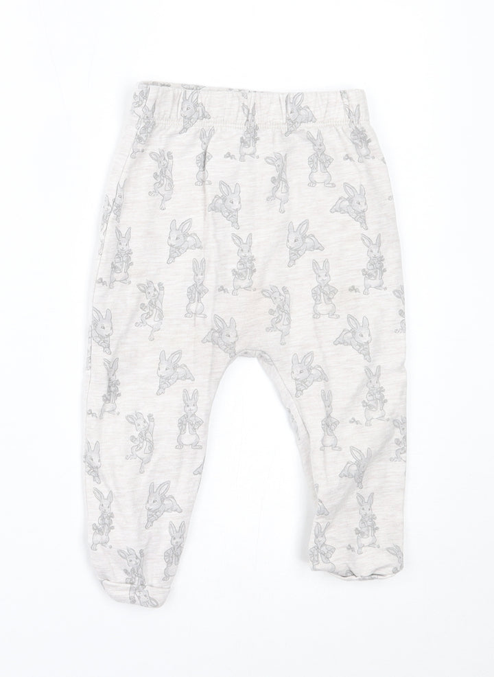 George Baby Grey   Jogger Trousers Size 12-18 Months