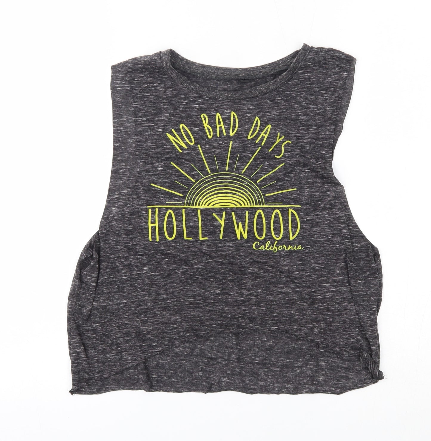 Preworn Womens Grey   Cropped Tank Size S