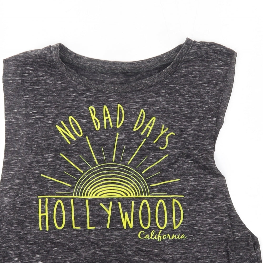 Preworn Womens Grey   Cropped Tank Size S
