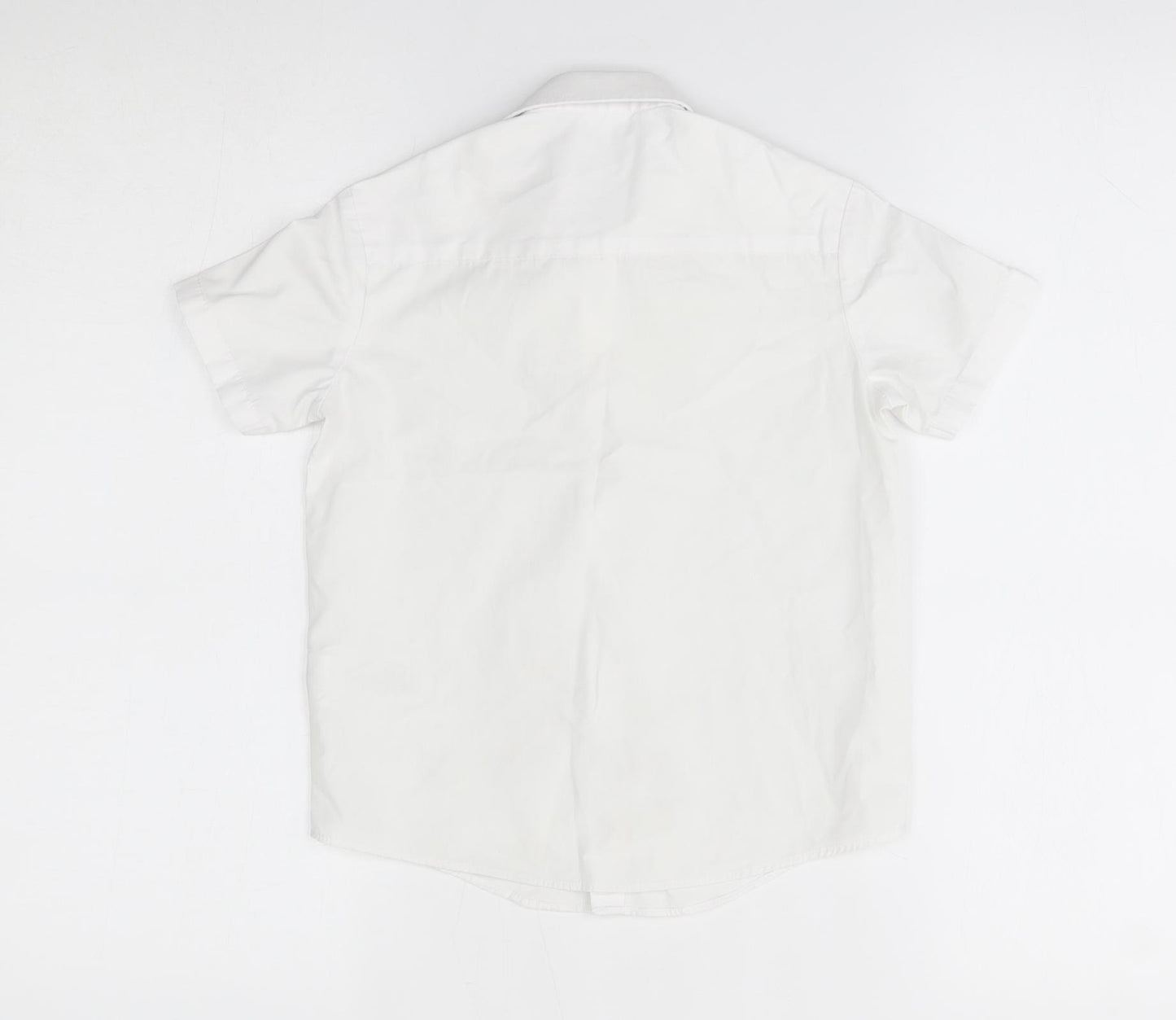 George Boys White   Basic Button-Up Size 4-5 Years