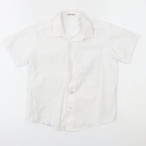 George Boys White   Basic Button-Up Size 3-4 Years