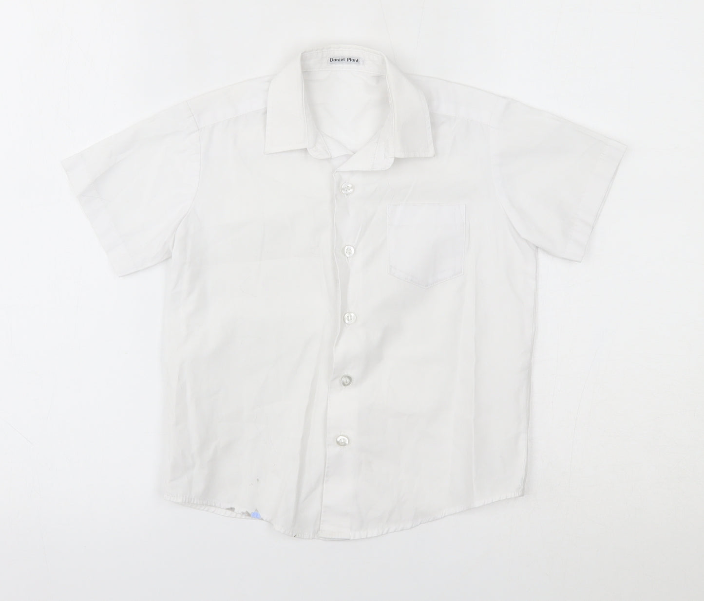 George Boys White   Basic Button-Up Size 3-4 Years
