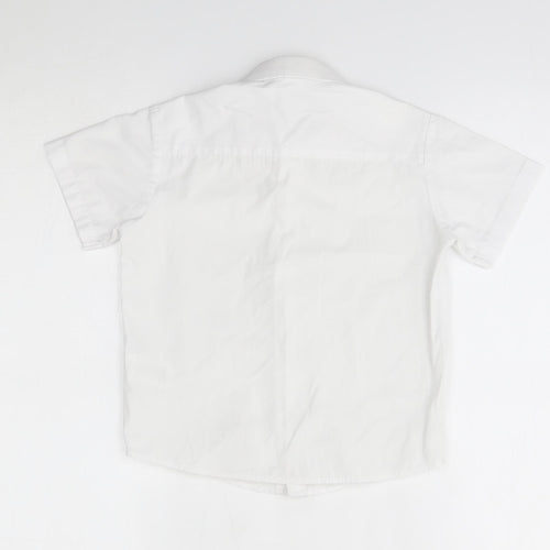George Boys White   Basic Button-Up Size 3-4 Years