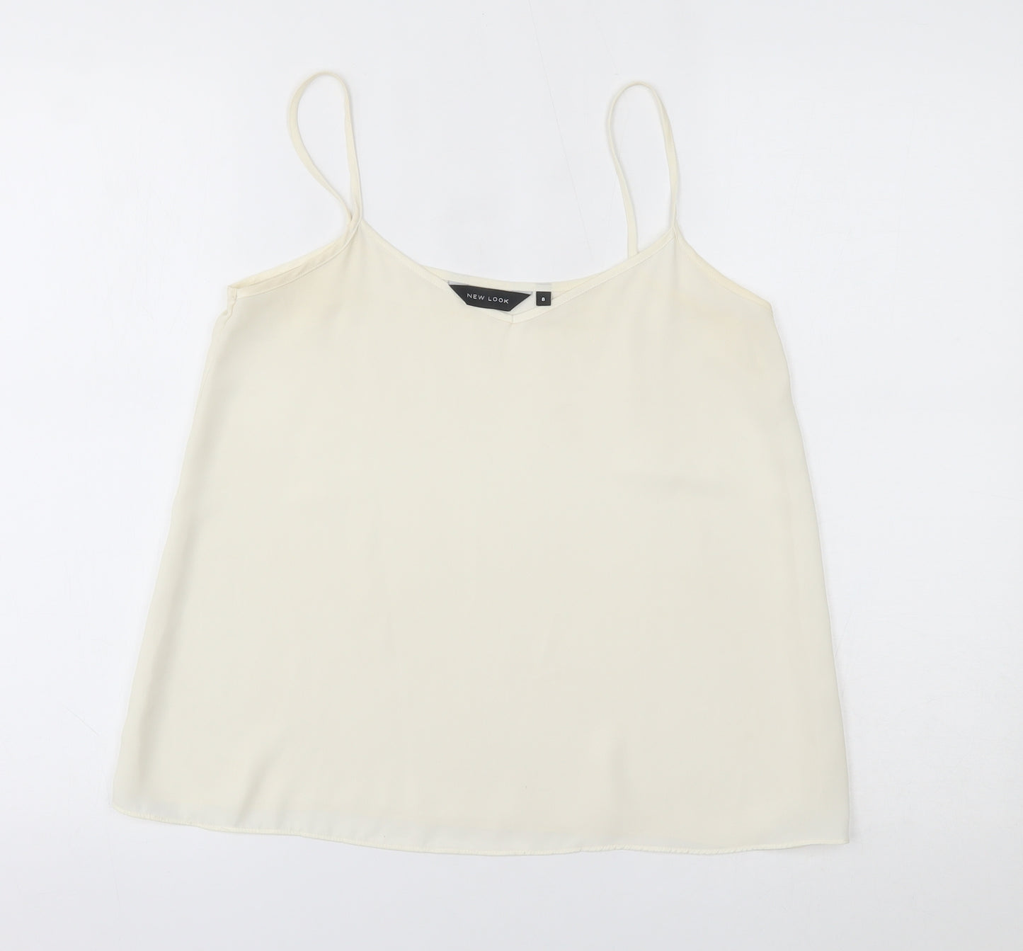 New Look Womens Ivory   Camisole Blouse Size 8