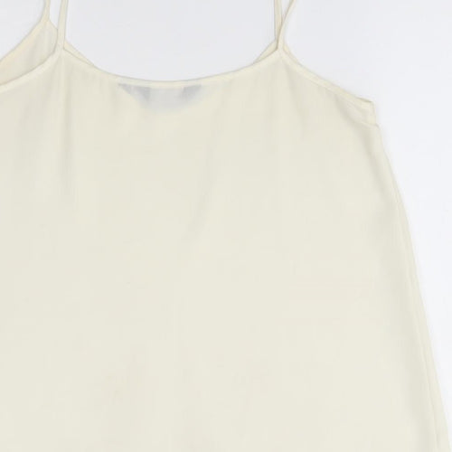 New Look Womens Ivory   Camisole Blouse Size 8