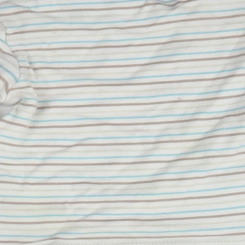 M&Co Baby White Striped  Pullover Jumper Size 12-18 Months