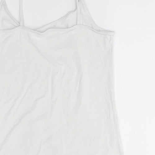 NEXT Womens White   Basic Tank Size 14