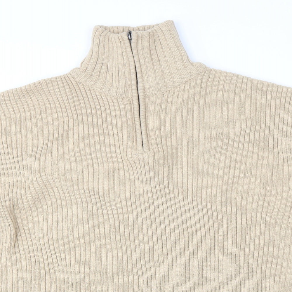 H&M Womens Brown   Pullover Jumper Size L
