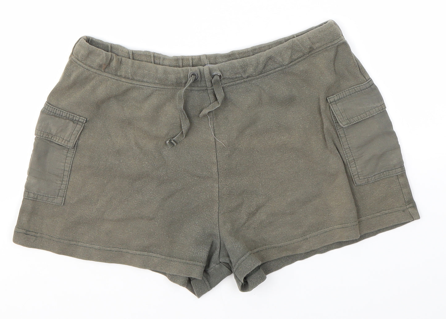 Dorothy Perkins Womens Green   Sweat Shorts Size 12