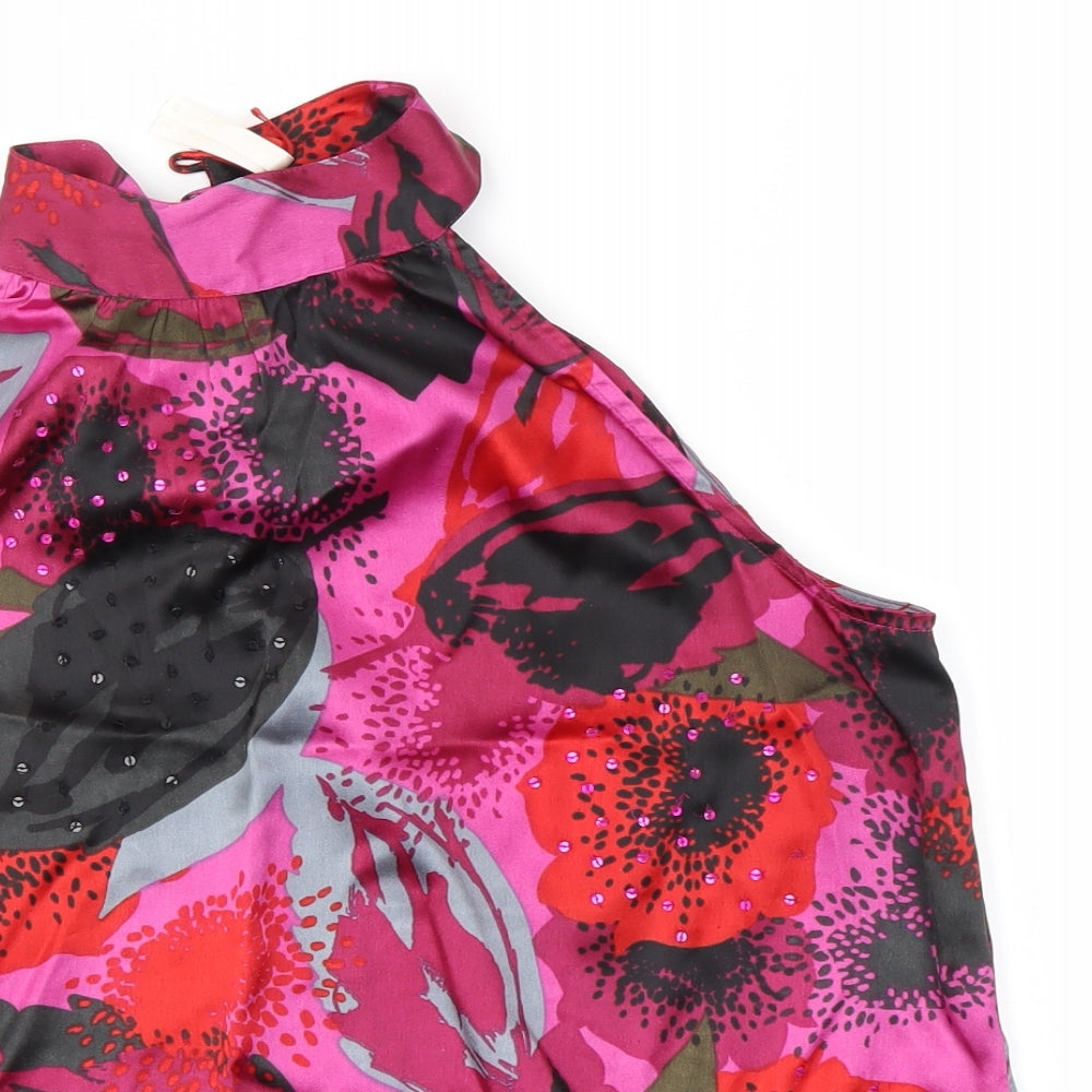 NEXT Womens Multicoloured Floral  Basic Blouse Size 14