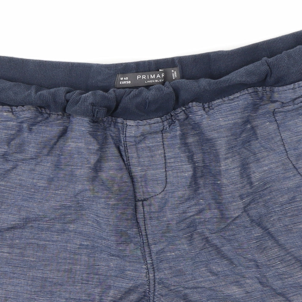 Primark Mens Blue   Sweat Shorts Size 40 in