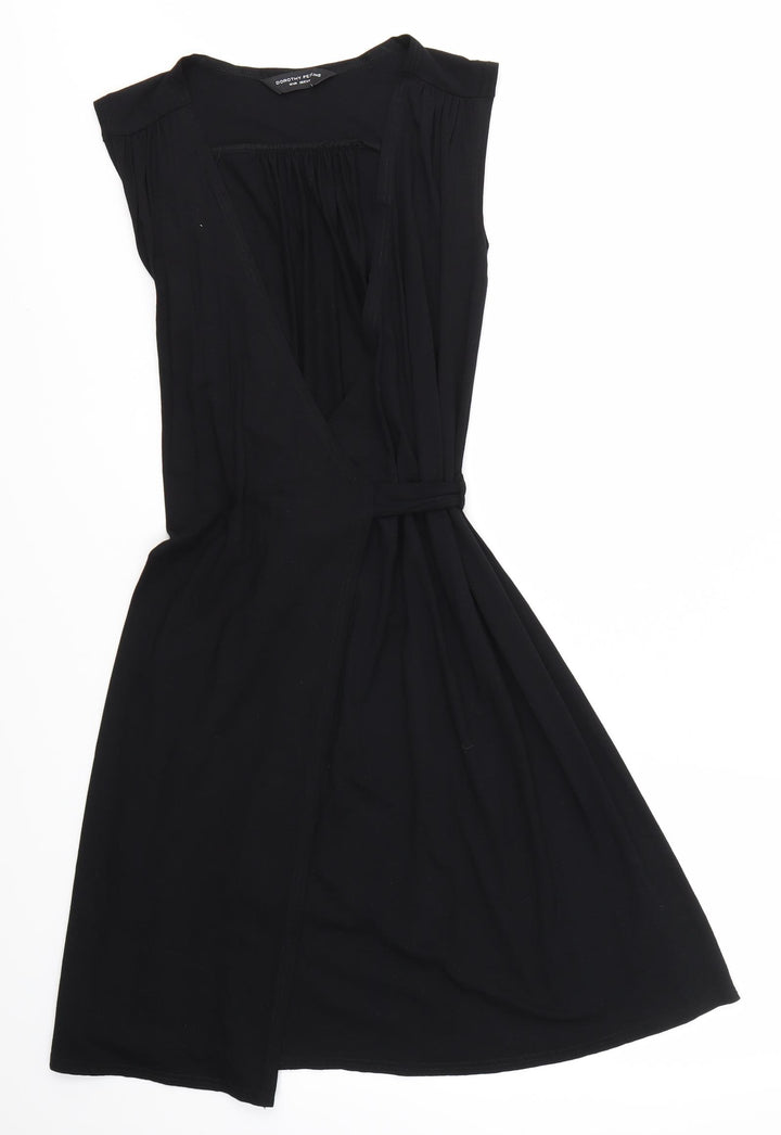 Dorothy Perkins Womens Black A-Line Size 10