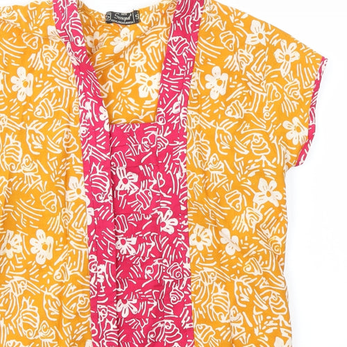 Senopati Womens Multicoloured   Basic Blouse Size S