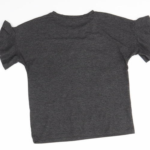 TU Girls Grey   Basic T-Shirt Size 10 Years