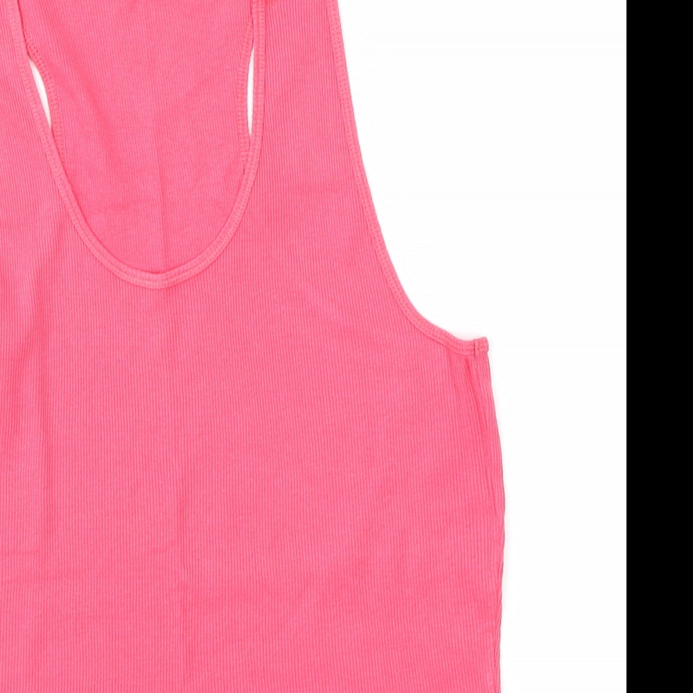 F&F Womens Pink   Basic Tank Size 18