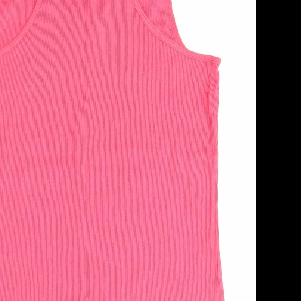F&F Womens Pink   Basic Tank Size 18