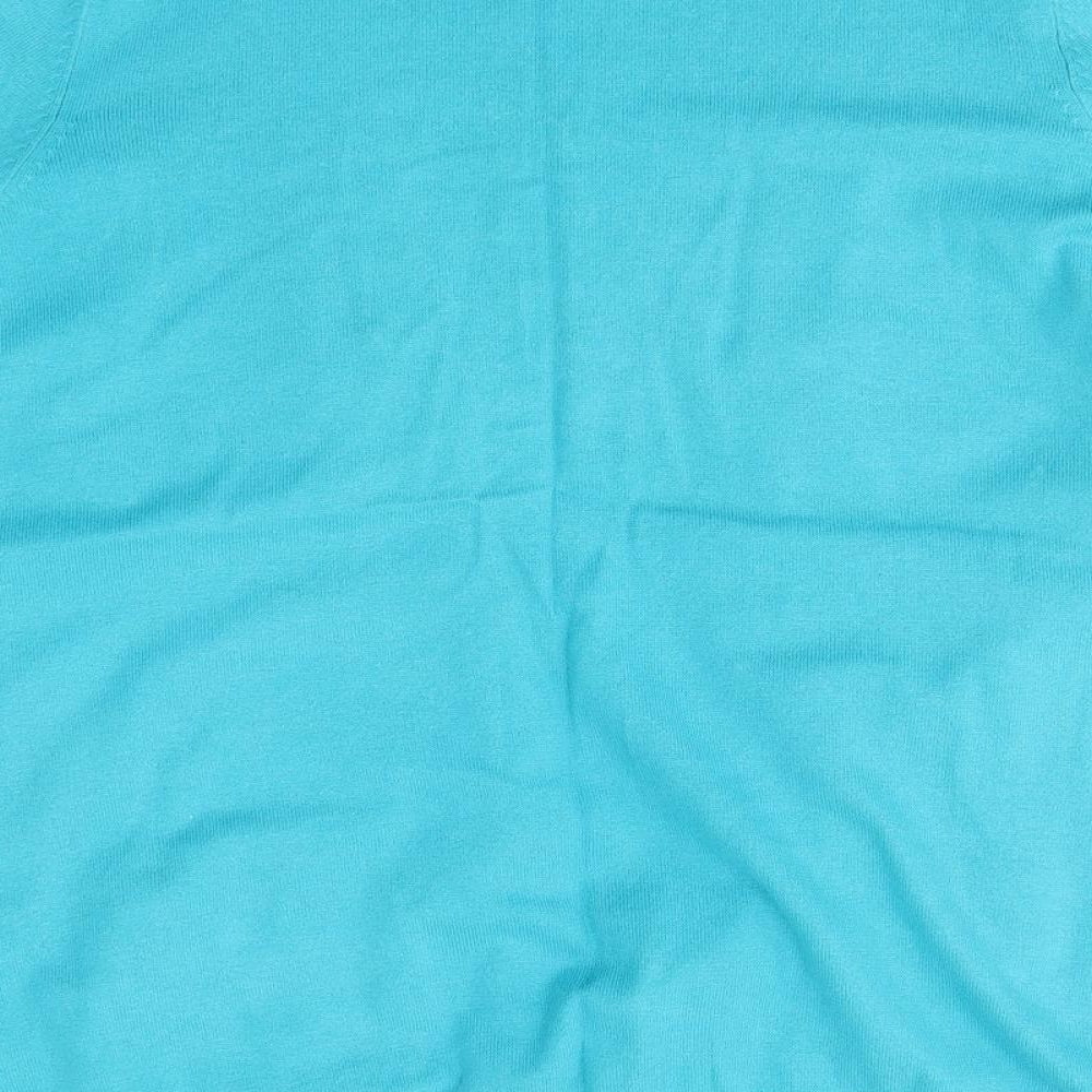 Evans Womens Blue   Cardigan Jumper Size 18