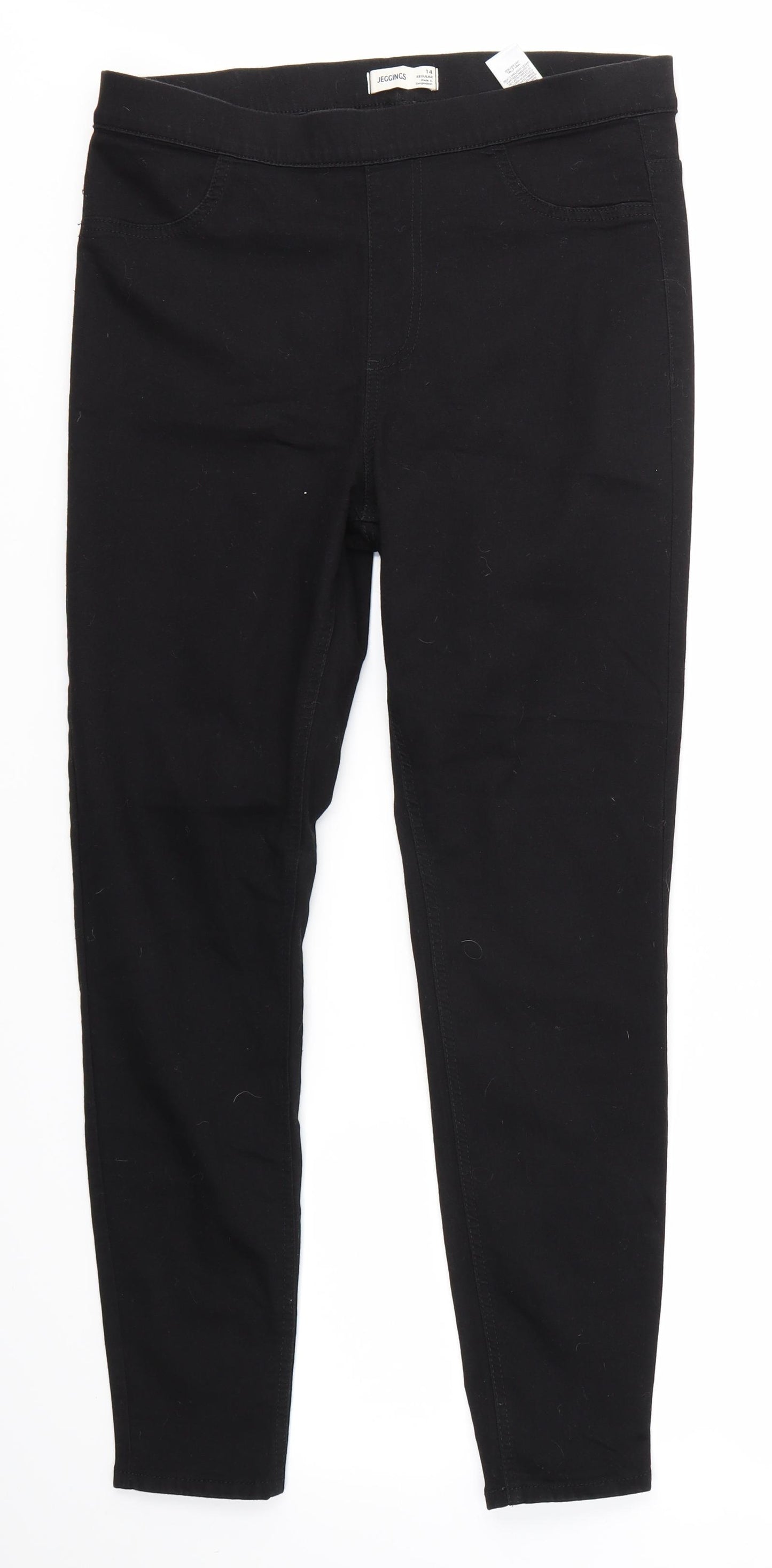 M&S Womens Black   Skinny Jeans Size 14 L28 in