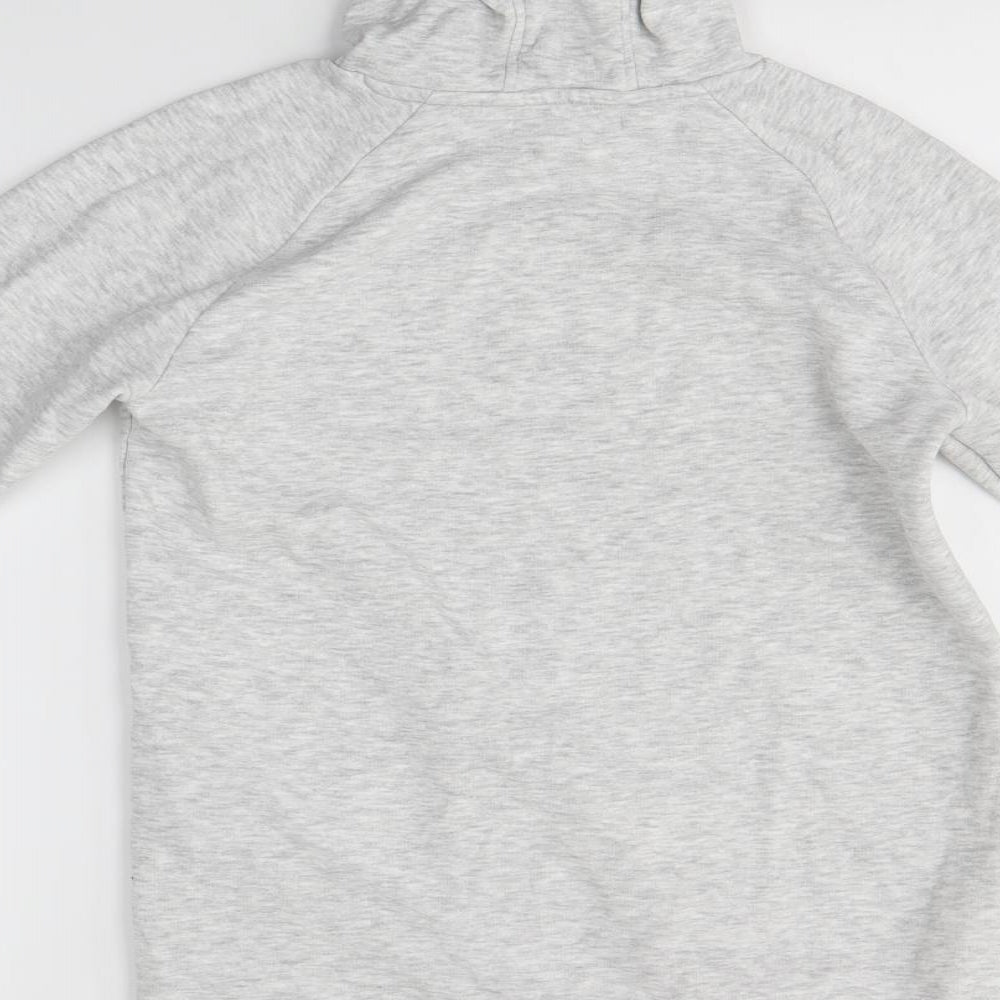 M&S Girls Grey   Pullover Hoodie Size 12-13 Years