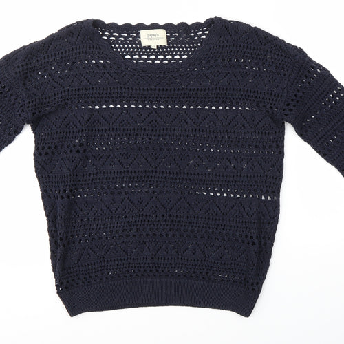Matalan Womens Blue   Pullover Jumper Size 12