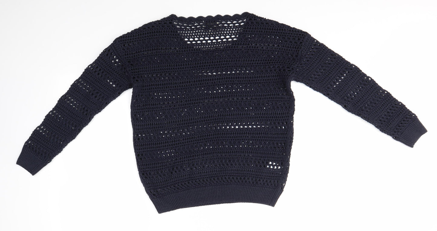 Matalan Womens Blue   Pullover Jumper Size 12