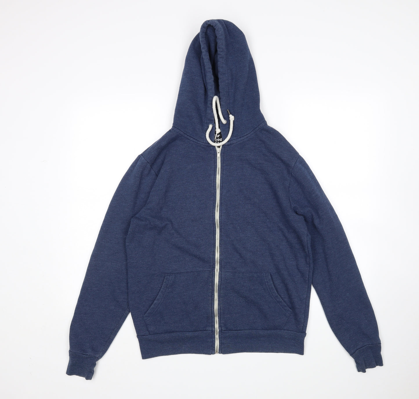 Cedar Wood State Mens Blue   Full Zip Hoodie Size M