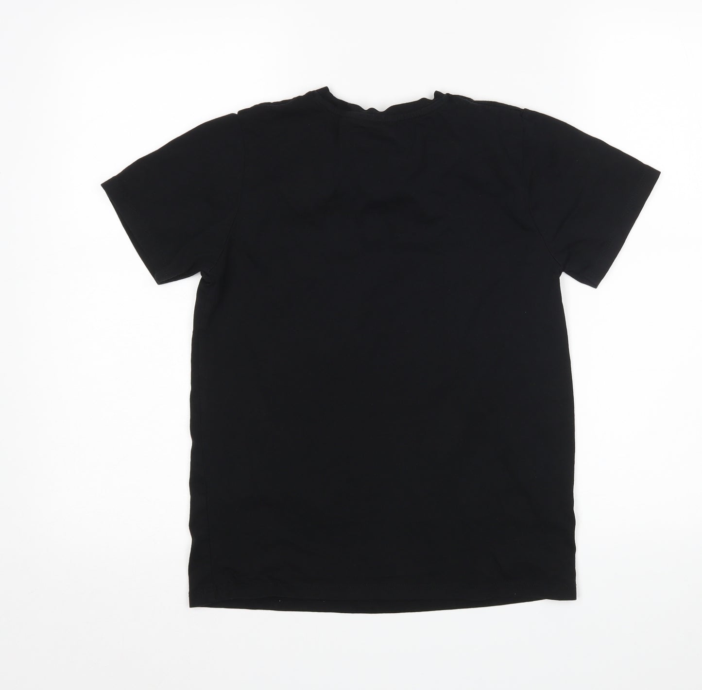 Primark Boys Black   Basic T-Shirt Size 10-11 Years  - Roblox