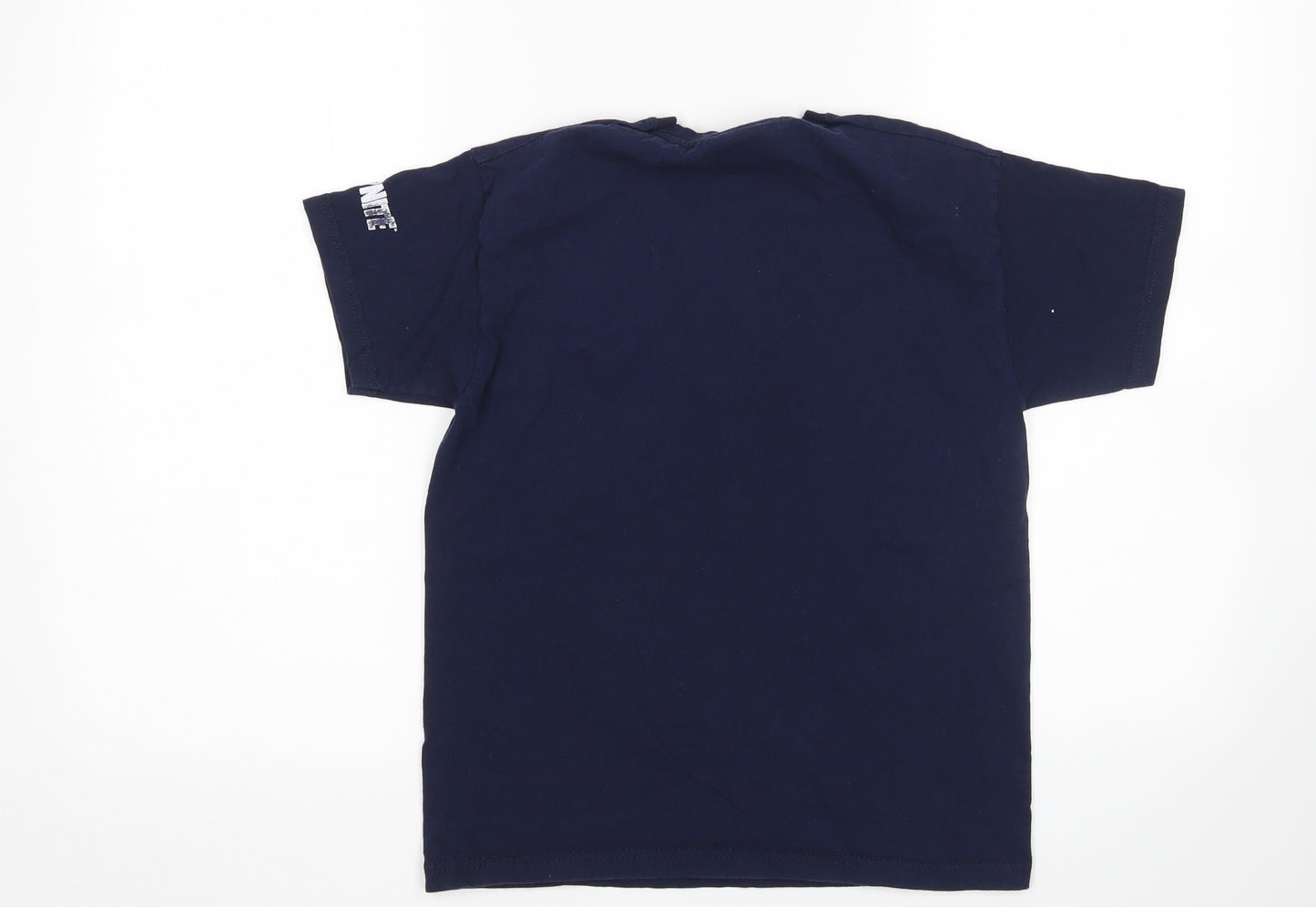 Matalan Boys Blue   Basic T-Shirt Size M  - Fortnite