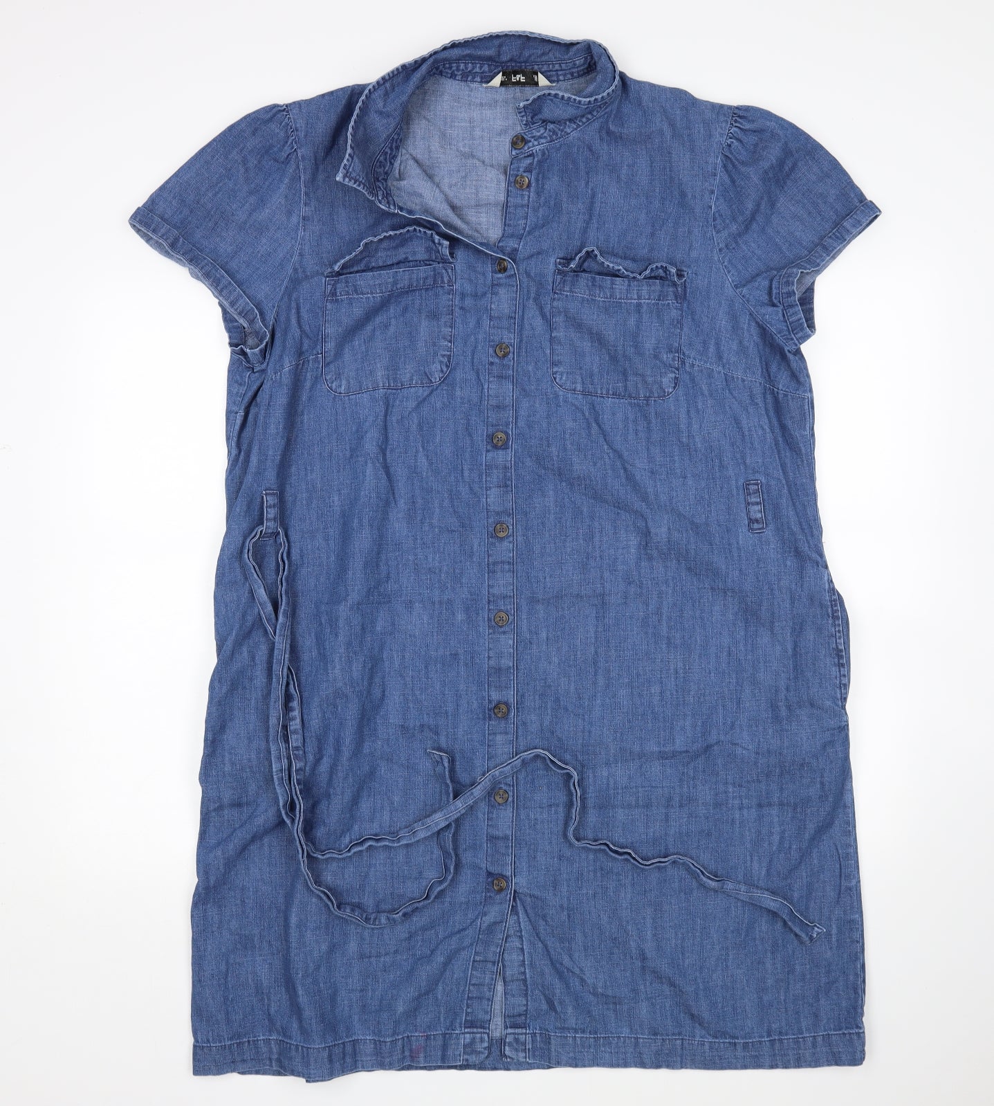 F&F Womens Black   Shirt Dress  Size 20