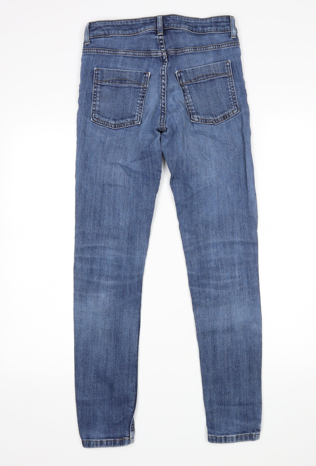 M&S Womens Blue   Skinny Jeans Size 8 L28 in