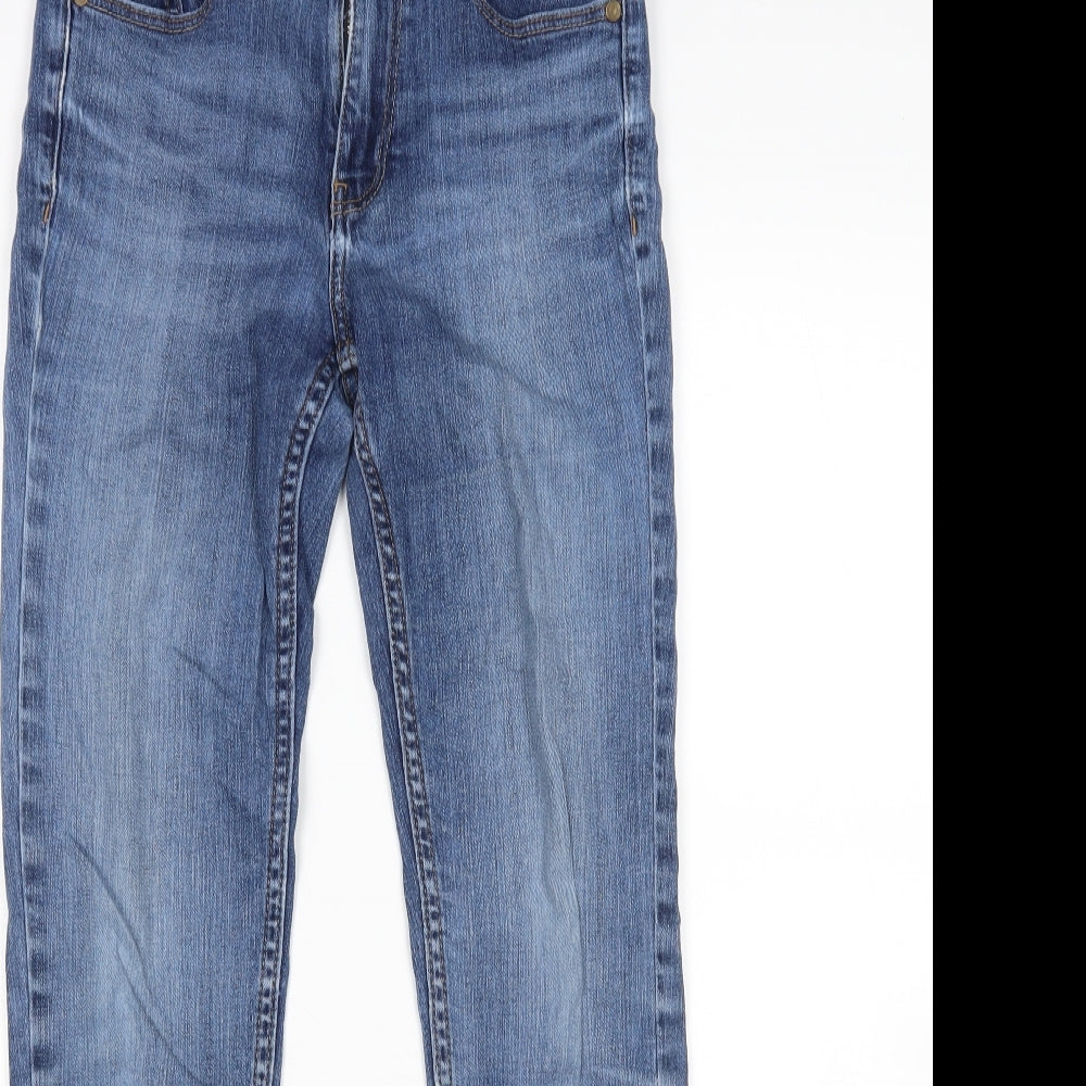 M&S Womens Blue   Skinny Jeans Size 8 L28 in