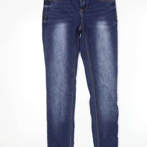 Denim Co Womens Blue   Skinny Jeans Size 6 L28 in