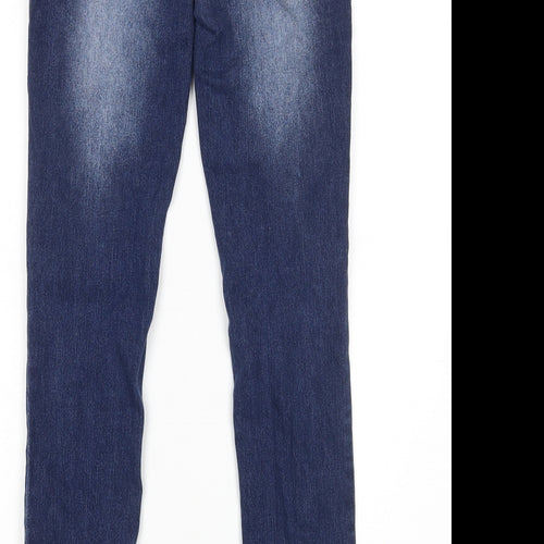 Denim Co Womens Blue   Skinny Jeans Size 6 L28 in