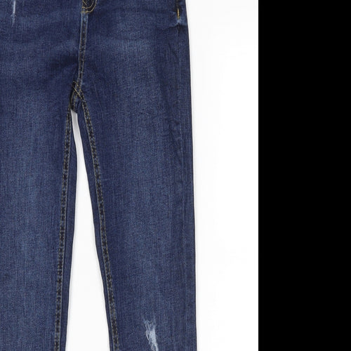 Denim Co Womens Blue   Skinny Jeans Size 6 L27 in
