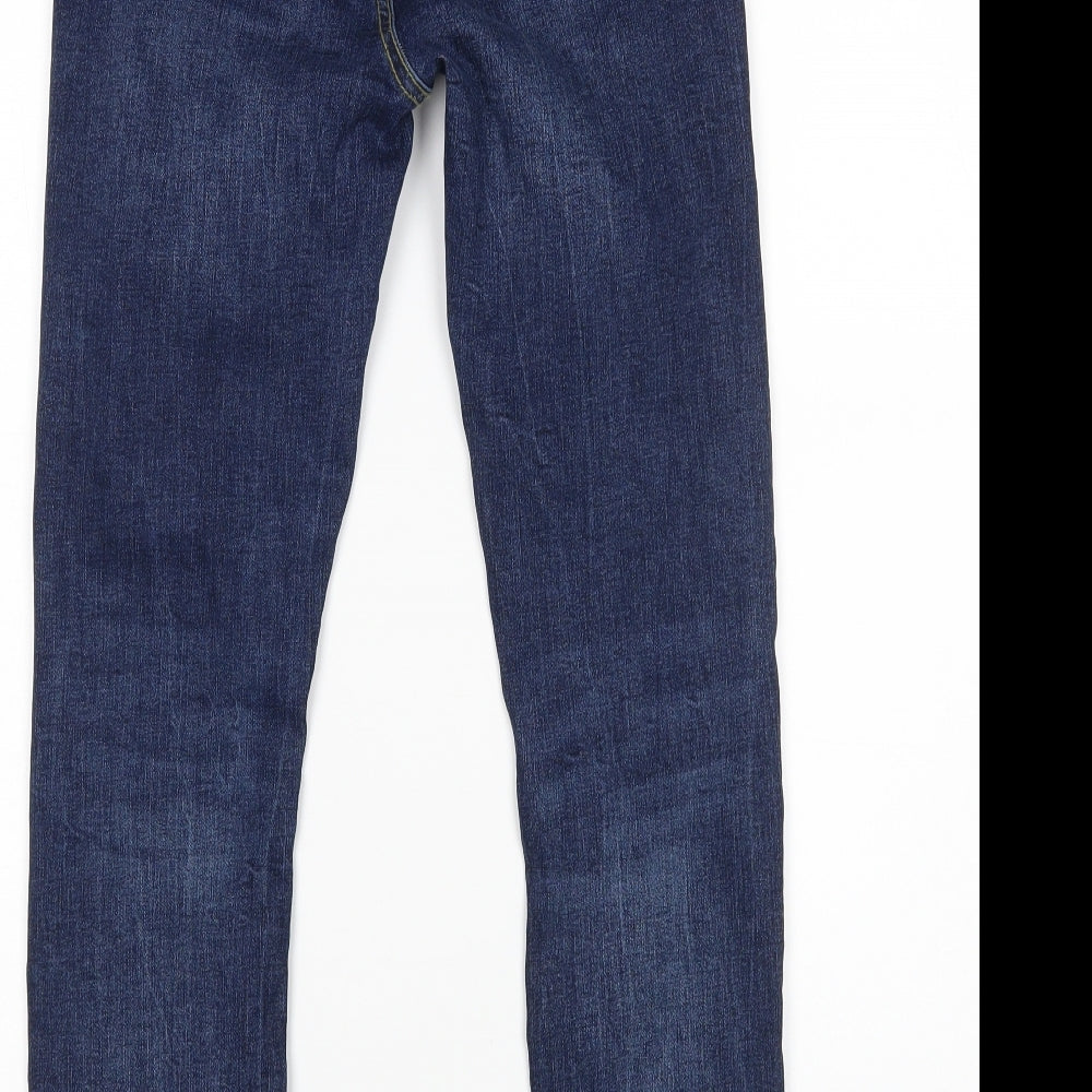 Denim Co Womens Blue   Skinny Jeans Size 6 L27 in