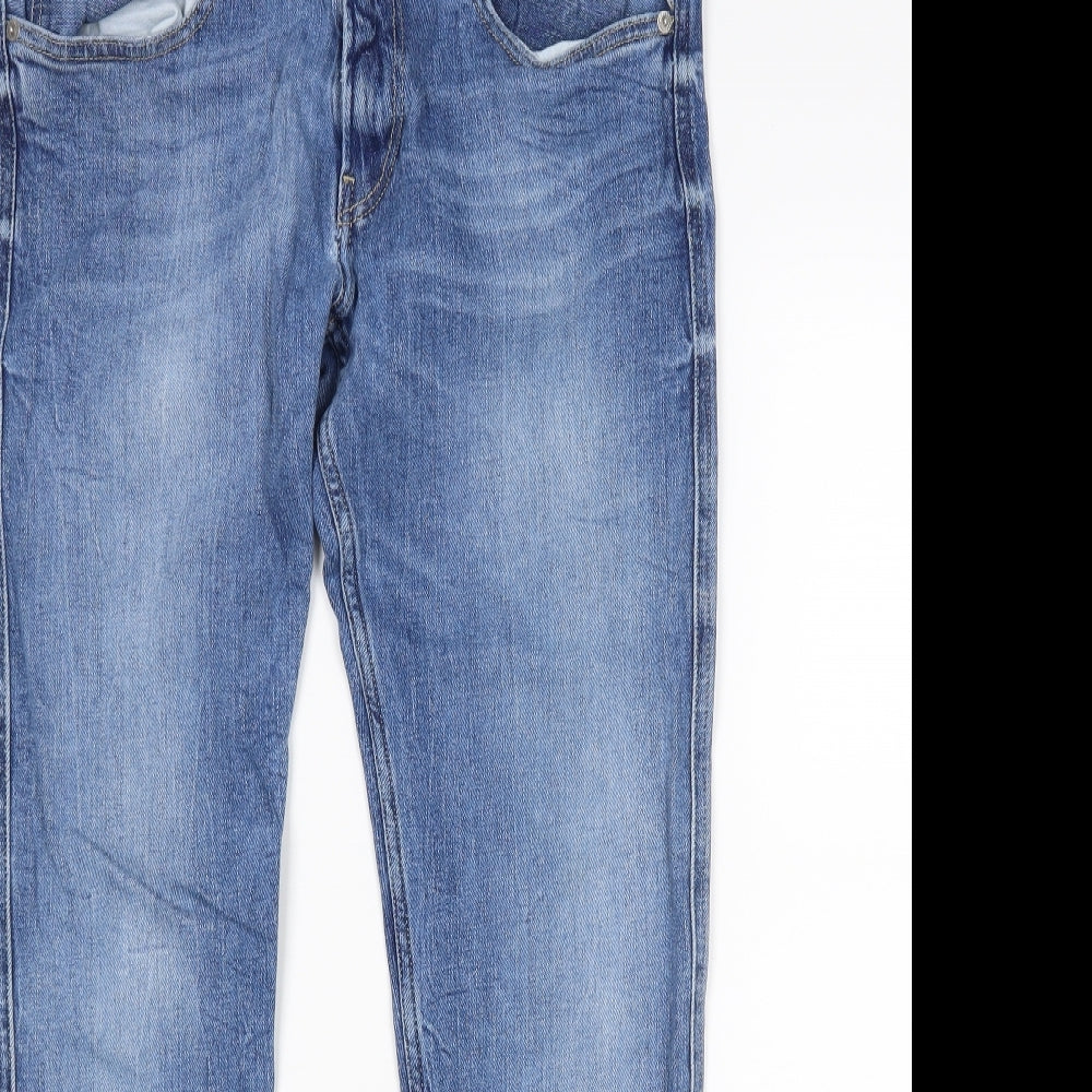 Replay Mens Blue   Straight Jeans Size 34 L32 in